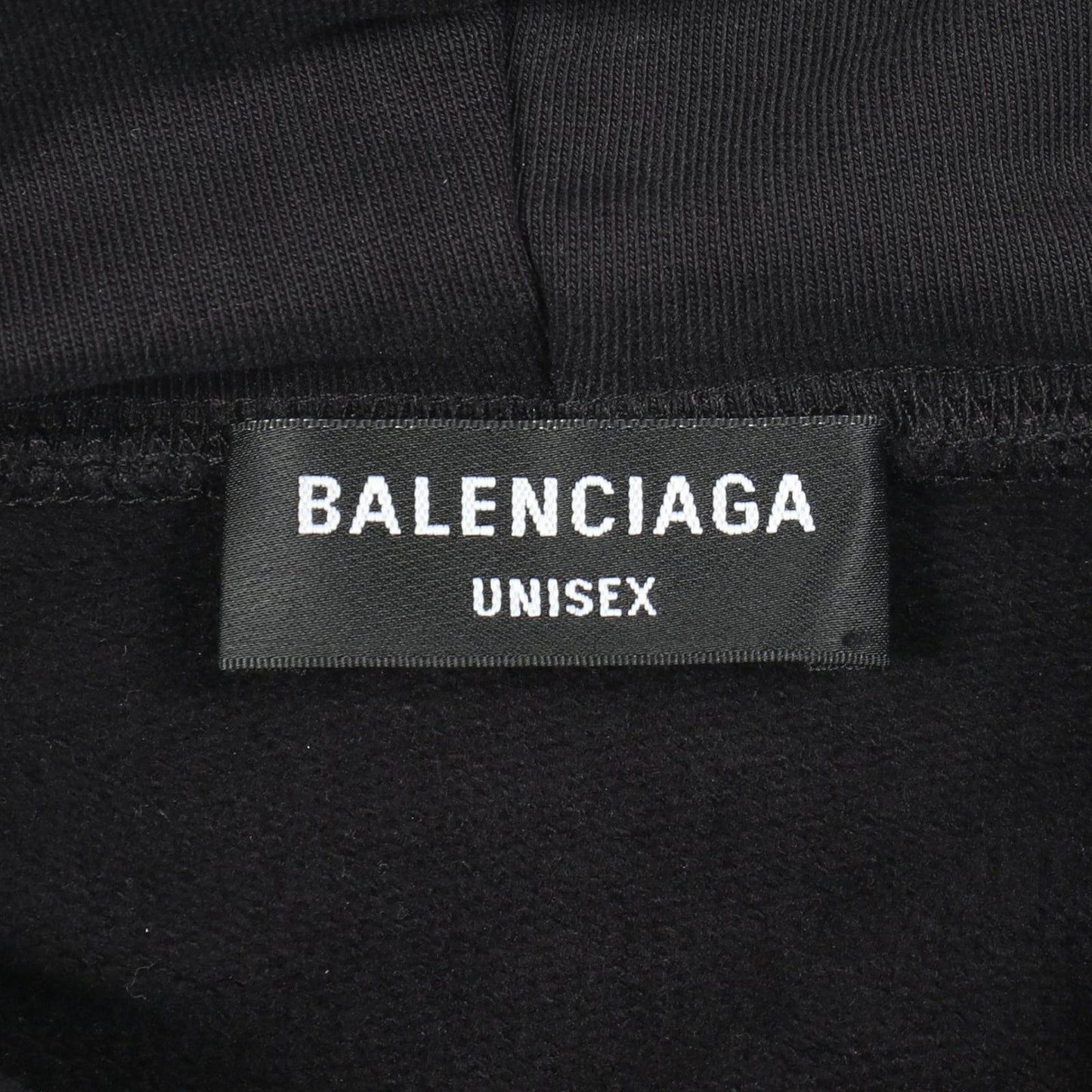 Balenciaga Hoodie Logo Embroidery Cotton — view 3