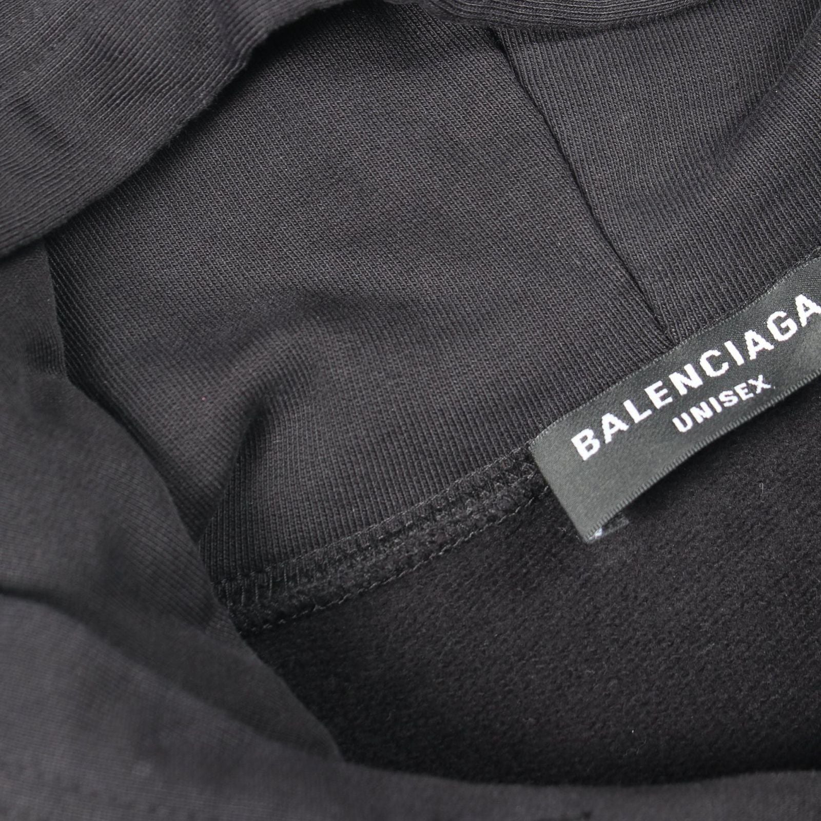 Balenciaga Hoodie Logo Embroidery Cotton — view 6