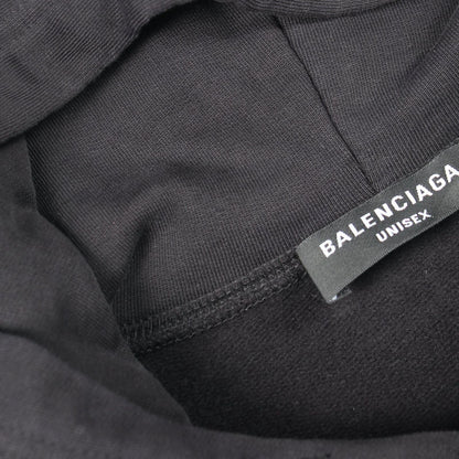 Balenciaga Hoodie Logo Embroidery Cotton — view 6