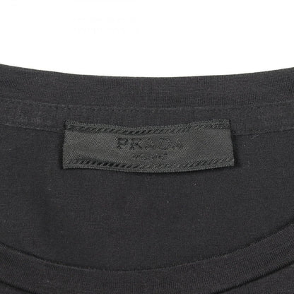 Prada Short Sleeve T-Shirt Logo Print Cotton — view 3