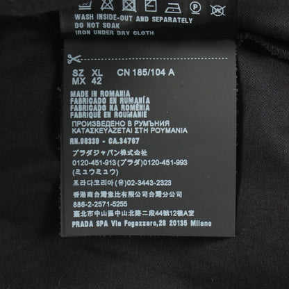 Prada Short Sleeve T-Shirt Logo Print Cotton — view 5