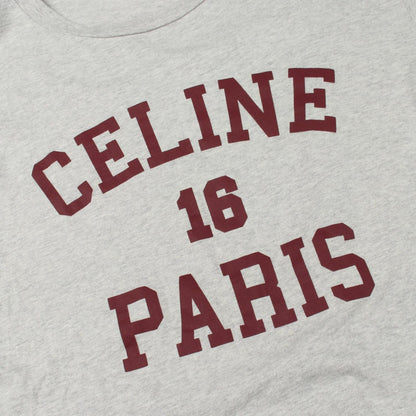 Celine Short Sleeve T-Shirt Logo Print Cotton — view 7