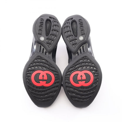 Gucci Sneakers Run GG Pattern Rhinestone Suede — view 4