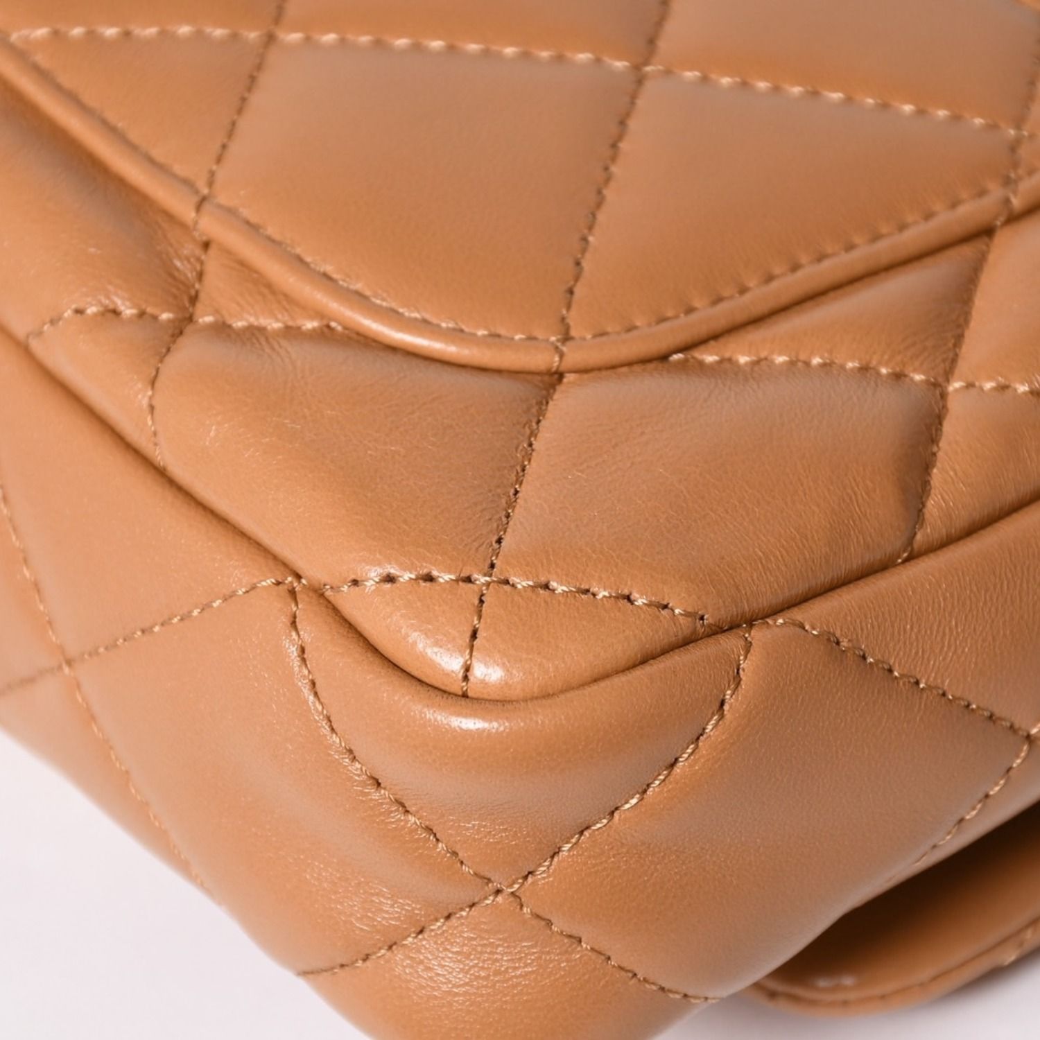 Chanel Quilted 20 Chain Bag Base CC Logo Shiny Lambskin — view 7