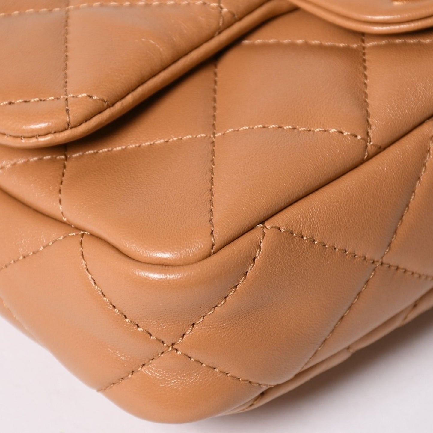 Chanel Quilted 20 Chain Bag Base CC Logo Shiny Lambskin — view 6