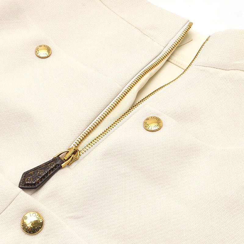 Louis Vuitton Tiered Skirt 34 White — view 4