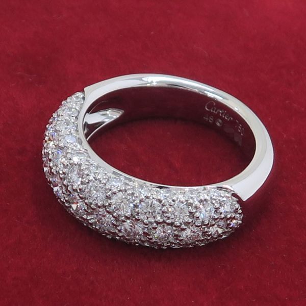 Cartier Etain Cell de Ring Pave Diamond — view 2