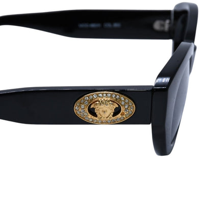 Versace Gianni Sunglasses Eyewear 480 852 Medusa Rhinestone Metal Acetate — view 8