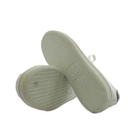 Chanel CC Logo Sneakers Leather 37 White — view 5