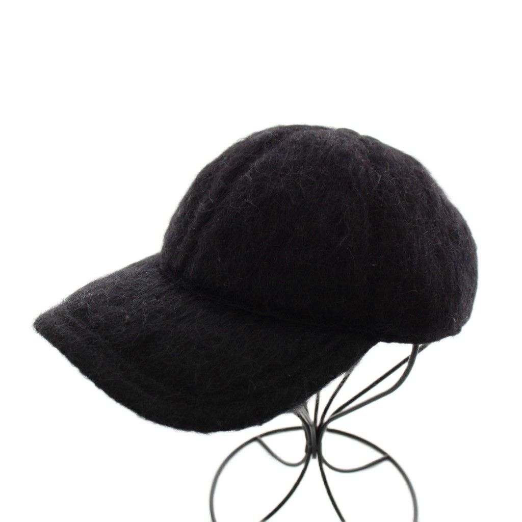 Gucci GG Marmont Cap Hat Mohair M Black