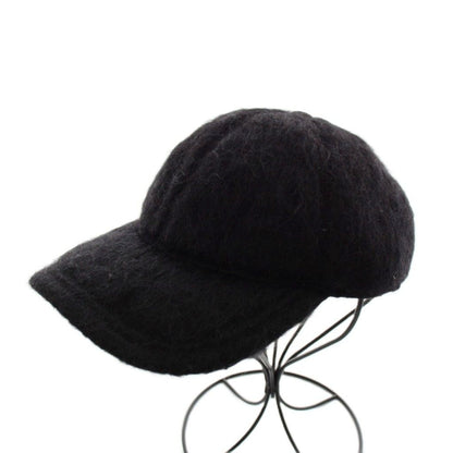 Gucci GG Marmont Cap Hat Mohair M Black