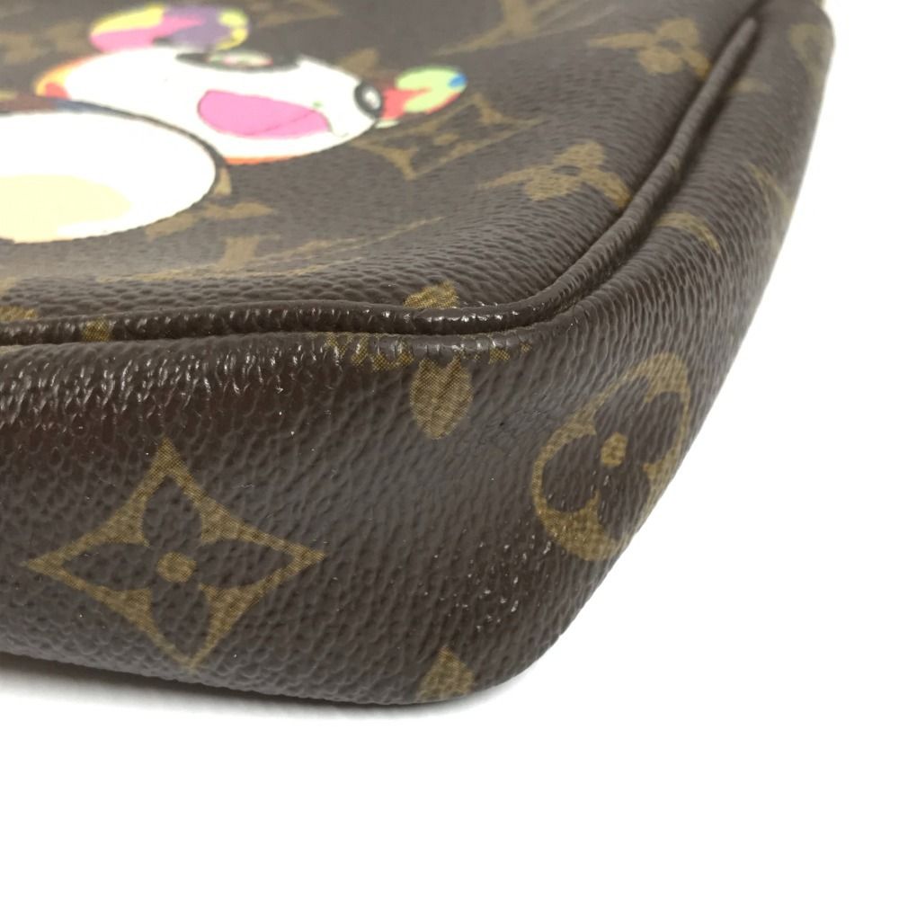 Louis Vuitton Shoulder Bag Pochette Monogram Canvas Brown — view 6