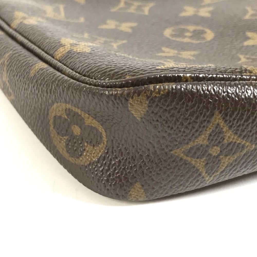 Louis Vuitton Shoulder Bag Pochette Monogram Canvas Brown — view 7