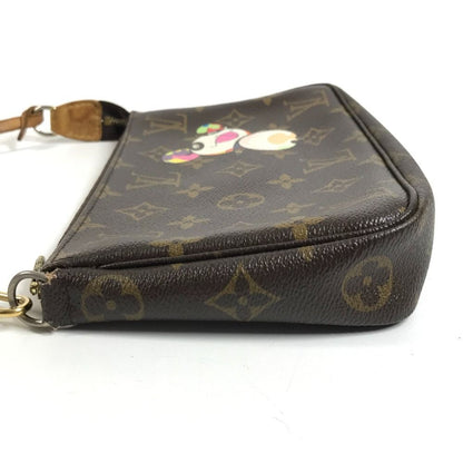 Louis Vuitton Shoulder Bag Pochette Monogram Canvas Brown — view 3