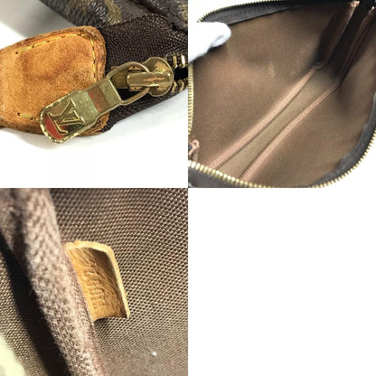 Louis Vuitton Shoulder Bag Pochette Monogram Canvas Brown — view 9