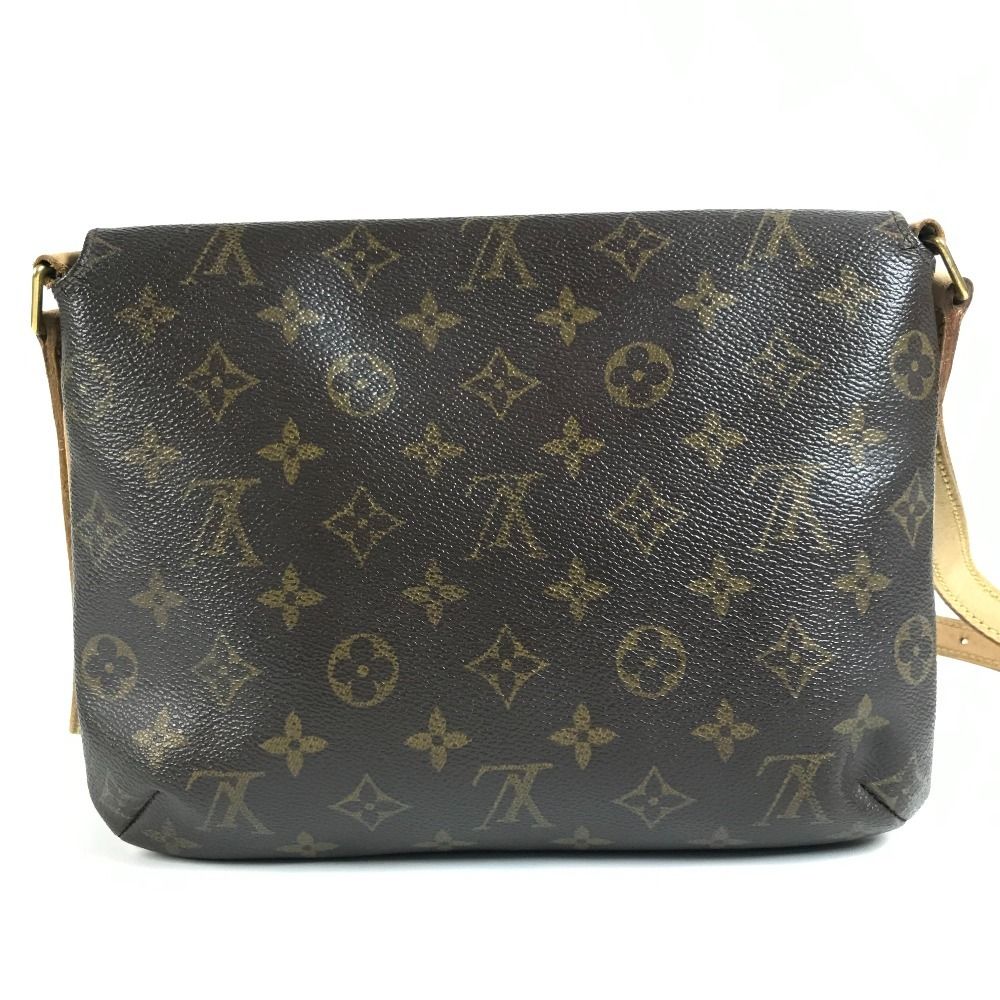 Louis Vuitton Shoulder Bag Musette Tango Monogram Canvas Brown — view 2