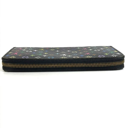 Louis Vuitton Wallet Zippy Monogram Multicolor Canvas Noir Black — view 6