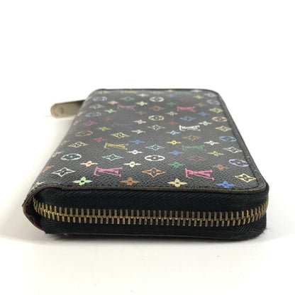 Louis Vuitton Wallet Zippy Monogram Multicolor Canvas Noir Black — view 3