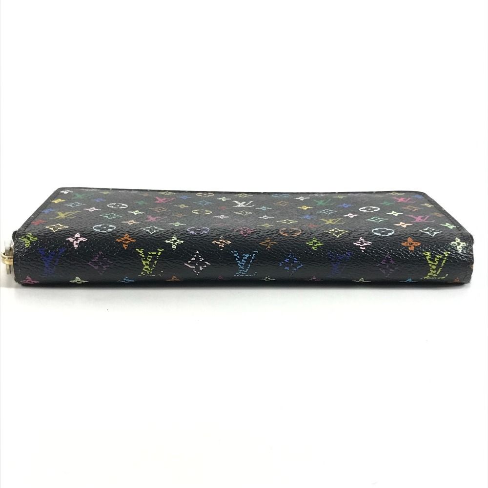 Louis Vuitton Wallet Zippy Monogram Multicolor Canvas Noir Black — view 5