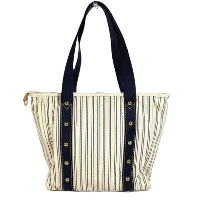 Louis Vuitton Shoulder Bag Cabas Canvas White — view 2