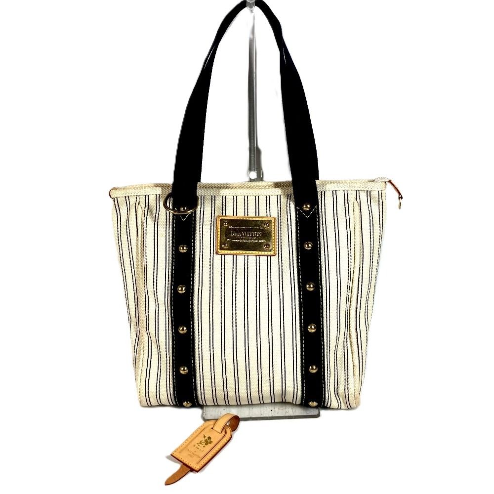 Louis Vuitton Shoulder Bag Cabas Canvas White