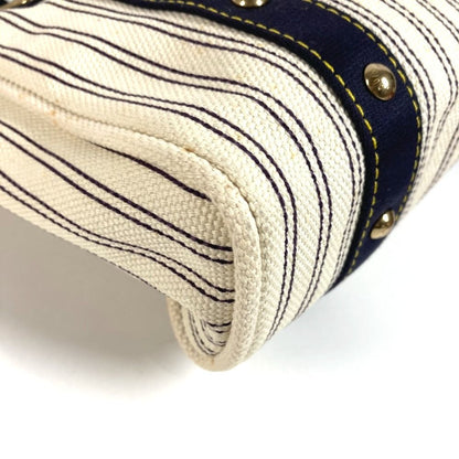 Louis Vuitton Shoulder Bag Cabas Canvas White — view 8
