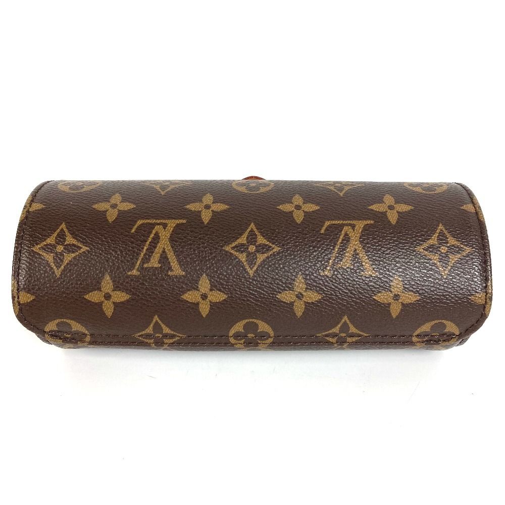 Louis Vuitton Pouch Etui 3 Montre Monogram Canvas Brown — view 2
