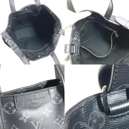 Louis Vuitton Tote City Taiga Leather Black — view 8