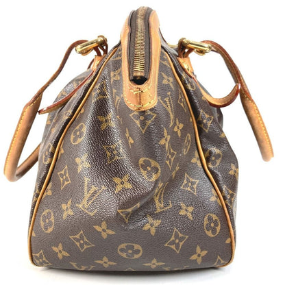 Louis Vuitton Shoulder Bag Tivoli GM Monogram Canvas Brown — view 3