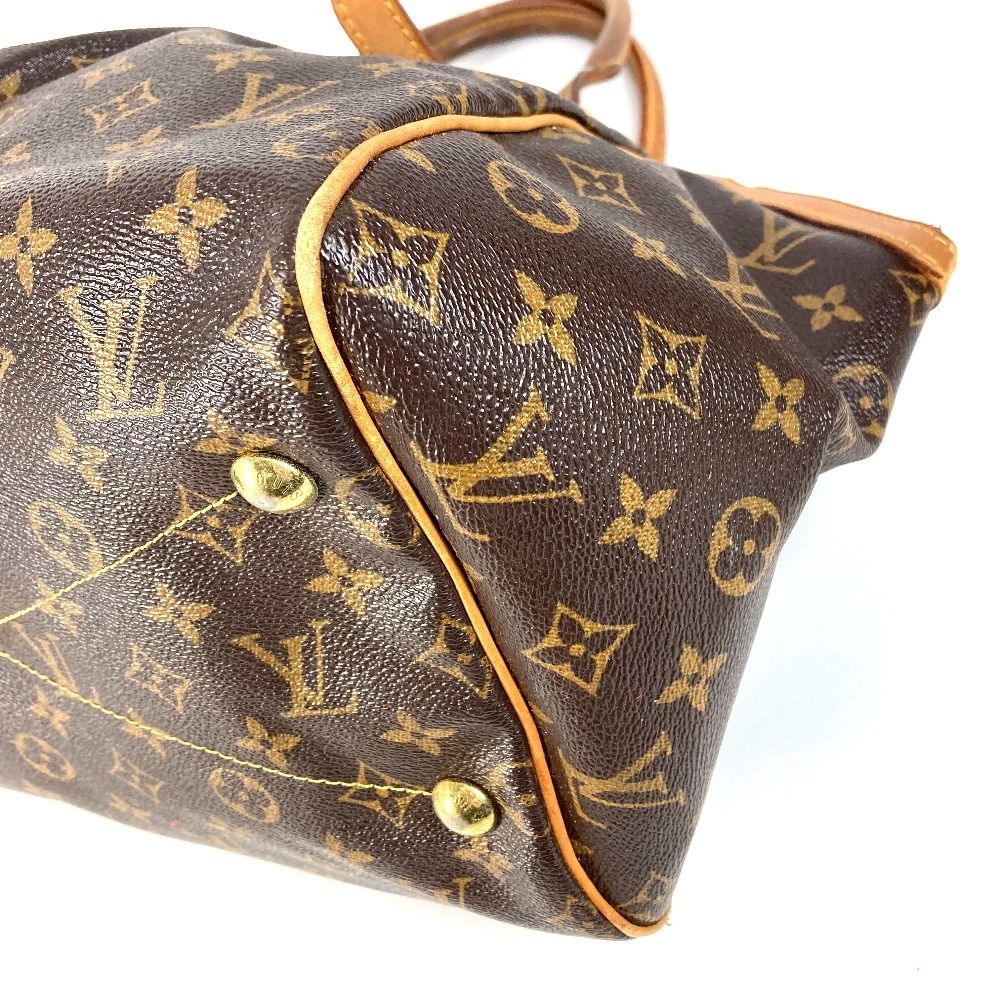 Louis Vuitton Shoulder Bag Tivoli GM Monogram Canvas Brown — view 6