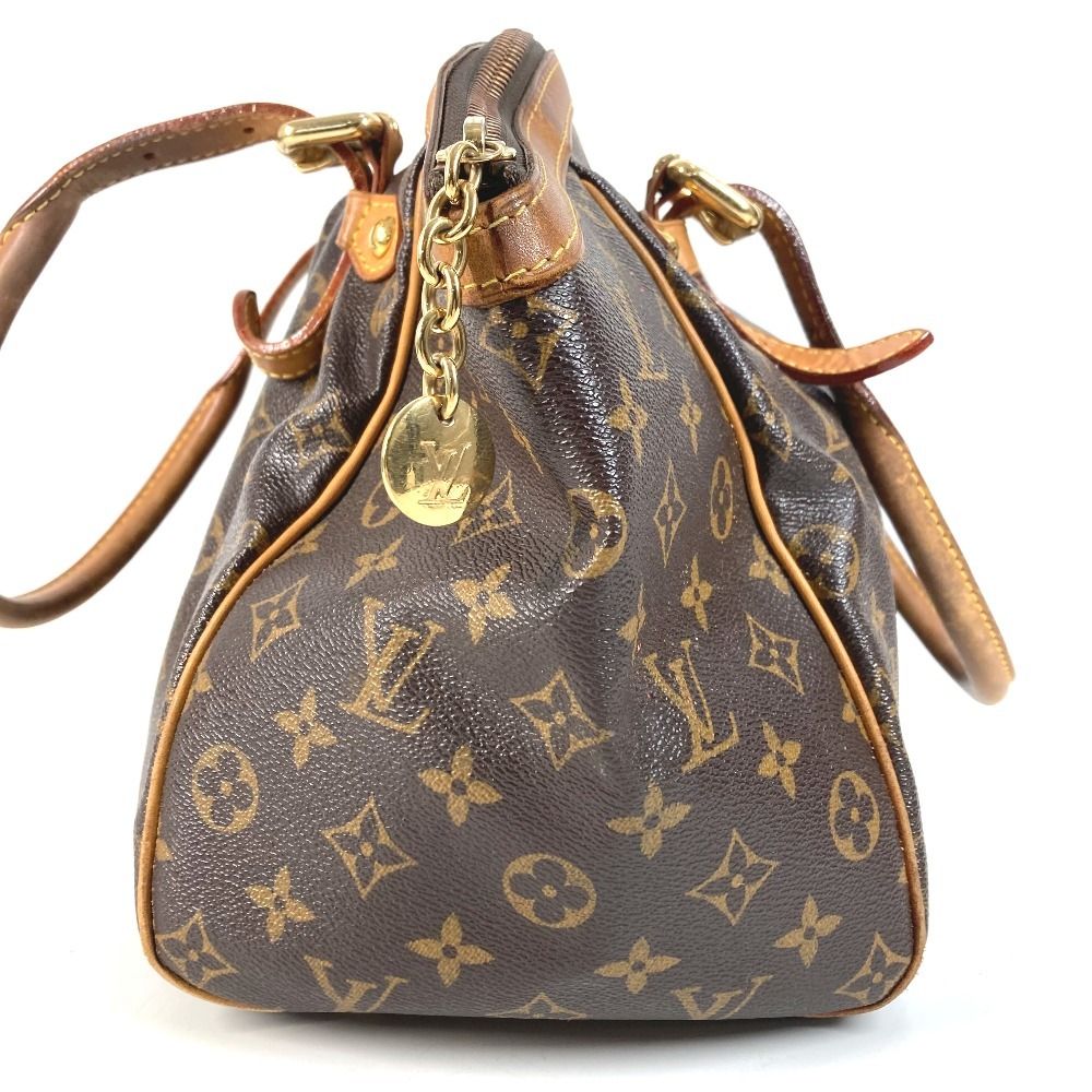 Louis Vuitton Shoulder Bag Tivoli GM Monogram Canvas Brown — view 4