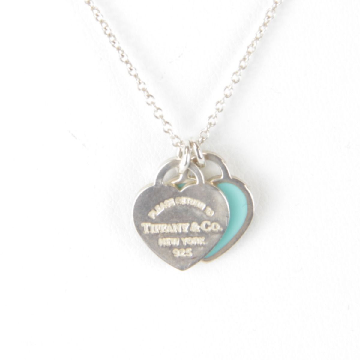 Tiffany & Co 925 Sterling Silver Return to Double Necklace — view 5