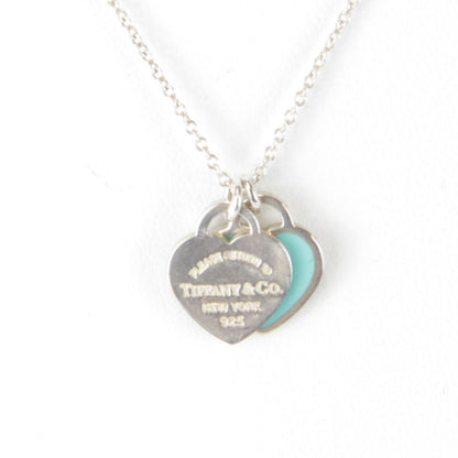 Tiffany & Co 925 Sterling Silver Return to Double Necklace — view 5