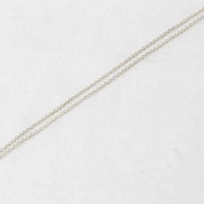 Tiffany & Co 925 Sterling Silver Return to Double Necklace — view 9