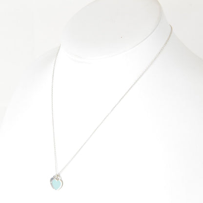 Tiffany & Co 925 Sterling Silver Return to Double Necklace — view 2