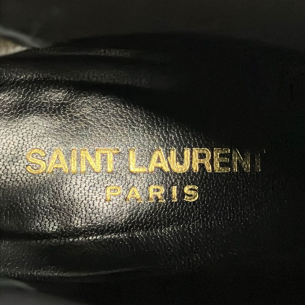 Saint Laurent Paris Short Boots 37 Black Side Gore Leather — view 5
