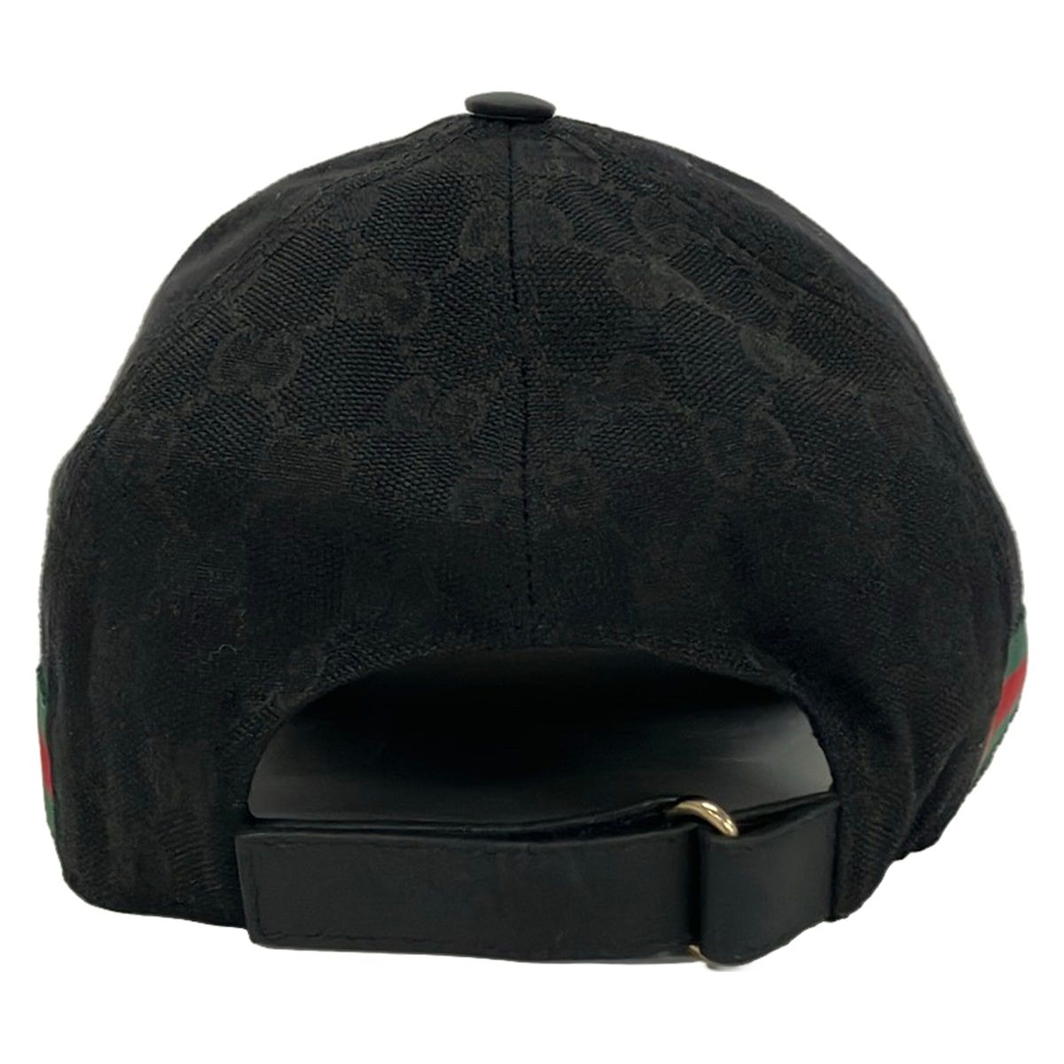 Gucci Cap M Black GG Pattern Cotton — view 3