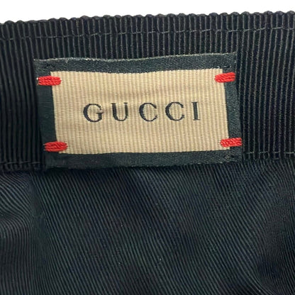Gucci Cap M Black GG Pattern Cotton — view 5