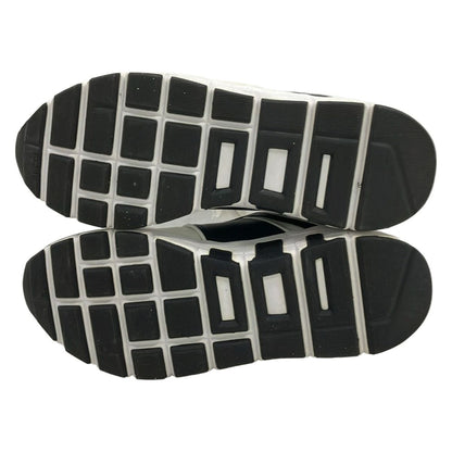 Gucci Sneakers 5.5 White Black Interlocking Leather — view 4