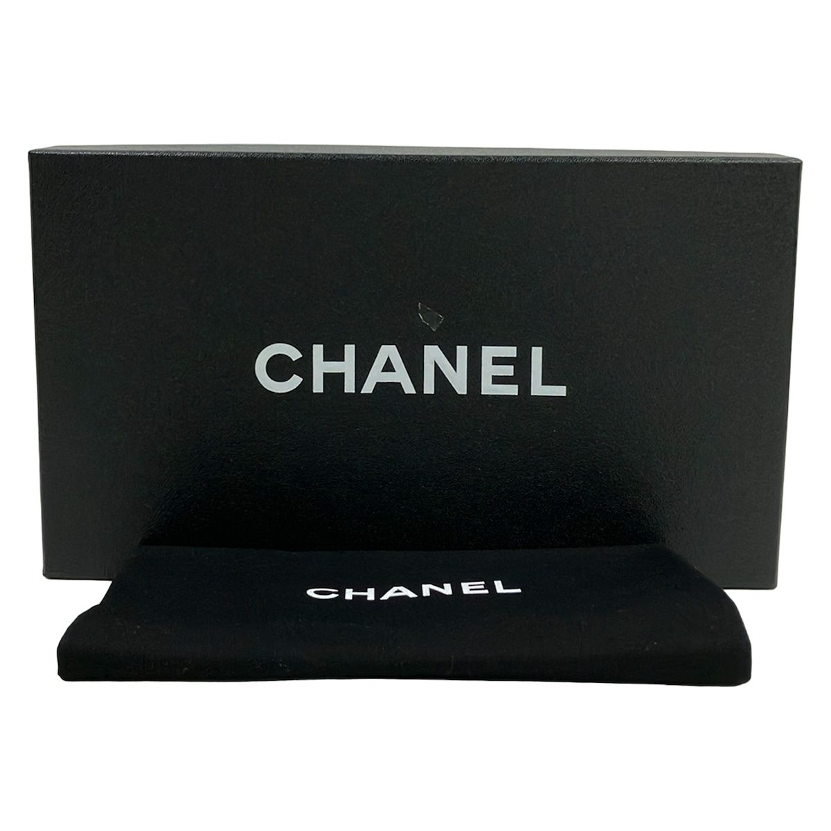 Chanel Flat Shoes 37 C Blue CC Logo Leather — view 7