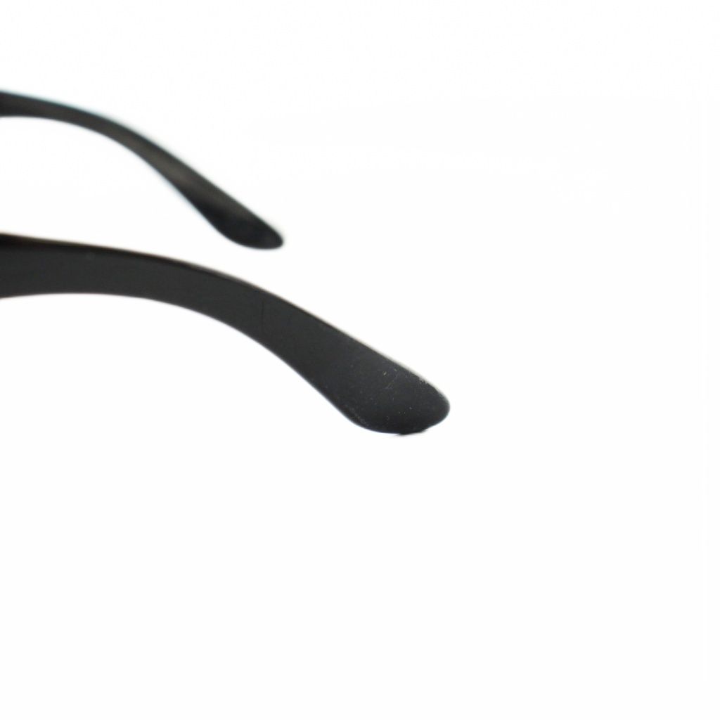 Chanel Quilted Stitch Rhinestone CC Logo Sunglasses Black Eyewear — view 6