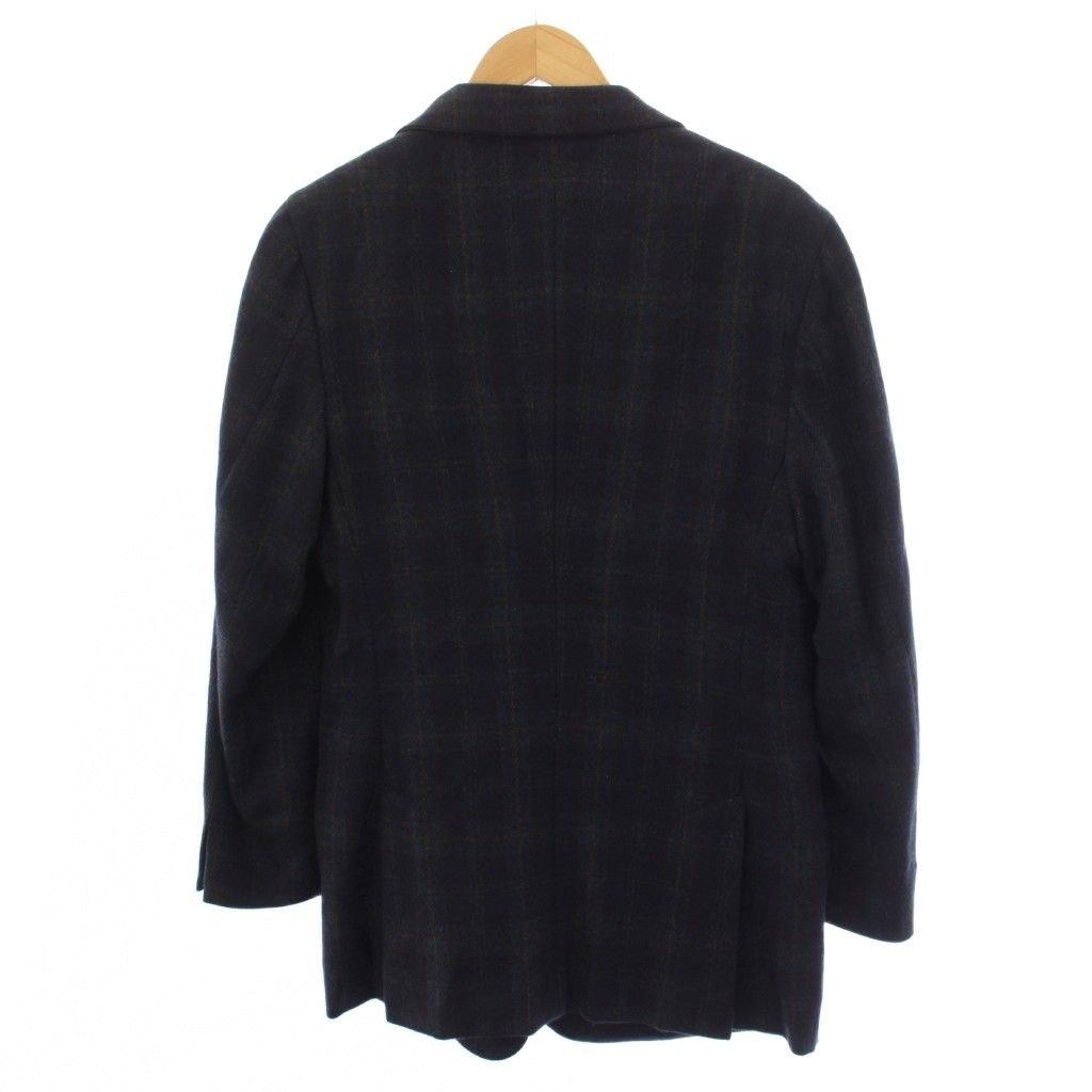 Loro Piana Terre Jacket Check Pattern Navy Blue — view 2