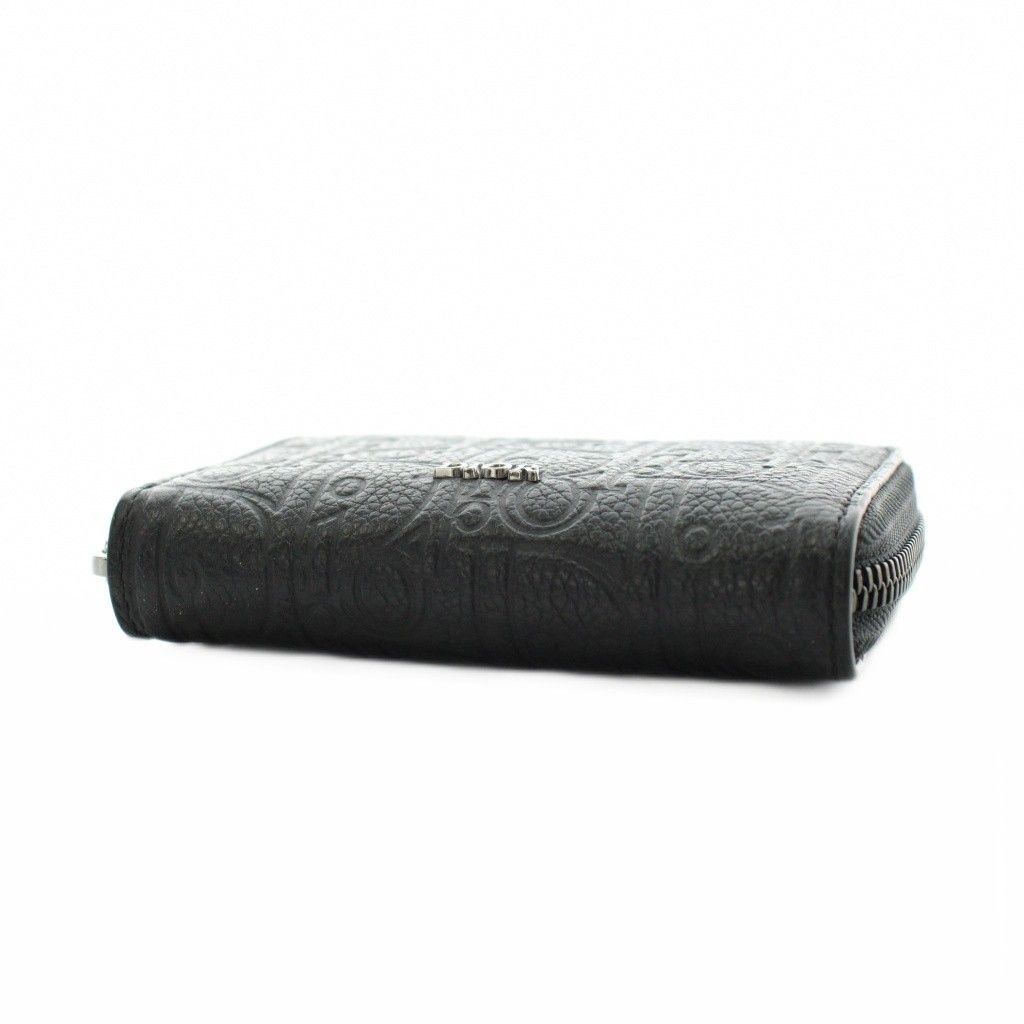 Dior O-Oblique Kugravity Leather Coin Purse Logo Black — view 5