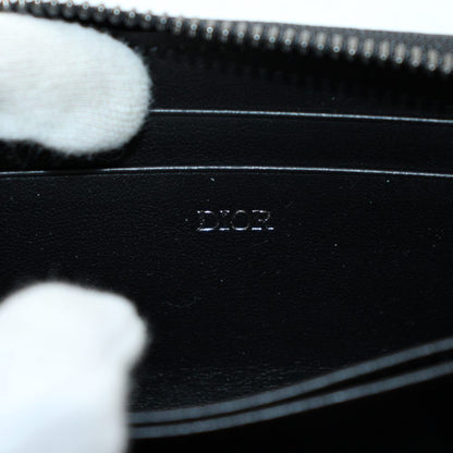 Dior O-Oblique Kugravity Leather Coin Purse Logo Black — view 3