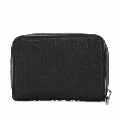 Dior O-Oblique Kugravity Leather Coin Purse Logo Black — view 2