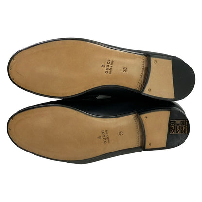 Gucci Loafers 36 Black Horsebit Leather — view 4
