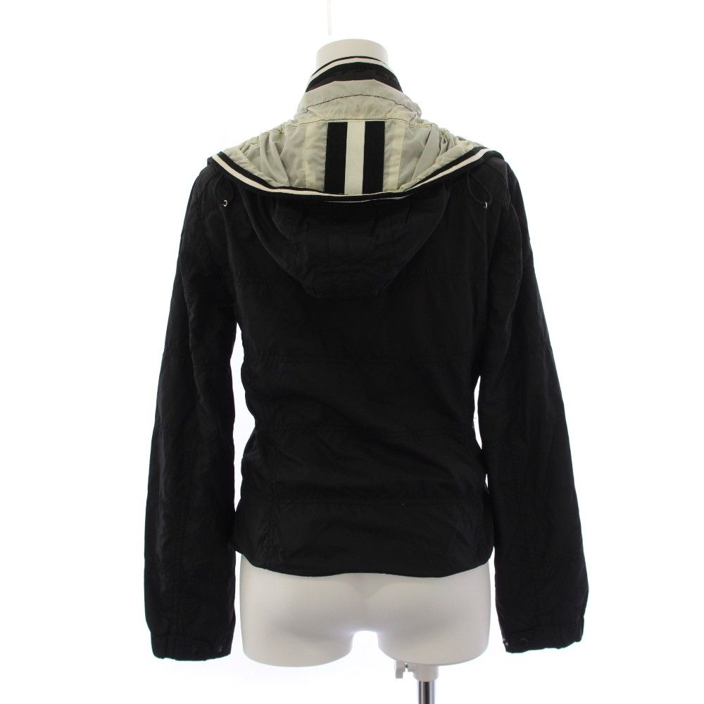 Moncler Lobelia Jacket Hood 0 Black — view 3