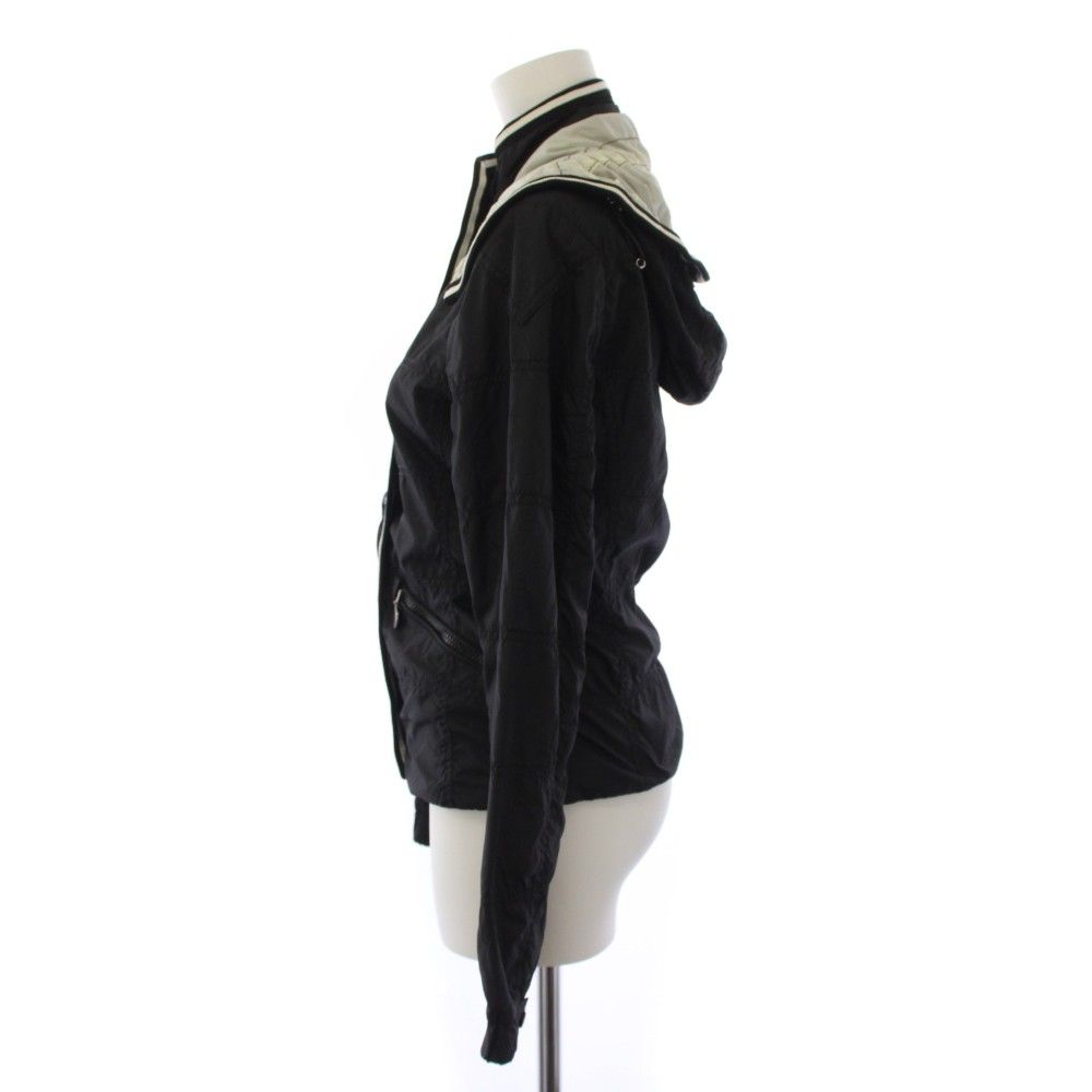 Moncler Lobelia Jacket Hood 0 Black — view 2