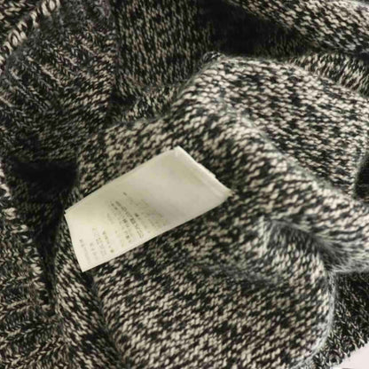 Celine Cashmere 100 Turtleneck Knit Sweater S Black White ES — view 7