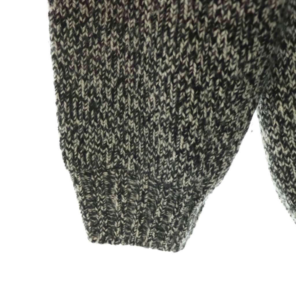 Celine Cashmere 100 Turtleneck Knit Sweater S Black White ES — view 4